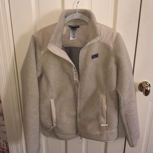 womens fuzzy patagonia jacket